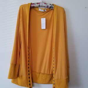 NWT Tunic cardigan